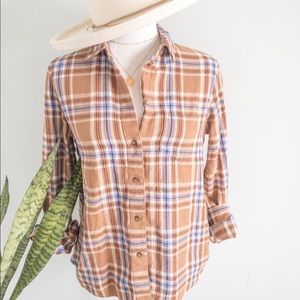 100% Cotton Soft Brown Flannel